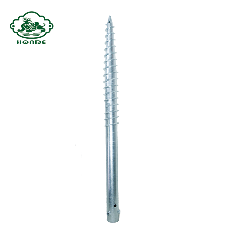 Excellent Quality Helical Piles For Decks Hot Dip Galvanized